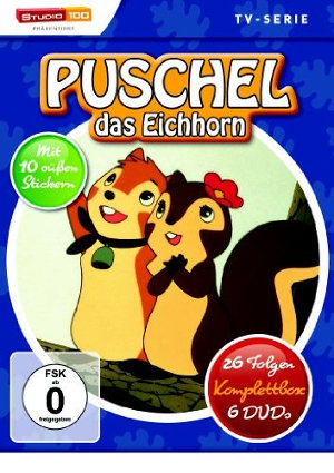 Puschel, das Eichhorn - Komplettbox (6 DVDs)